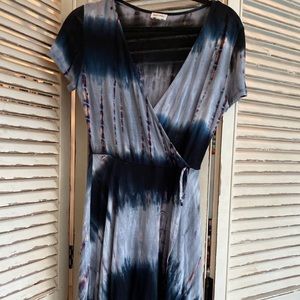 Rolla Coster tie dye wrap dress